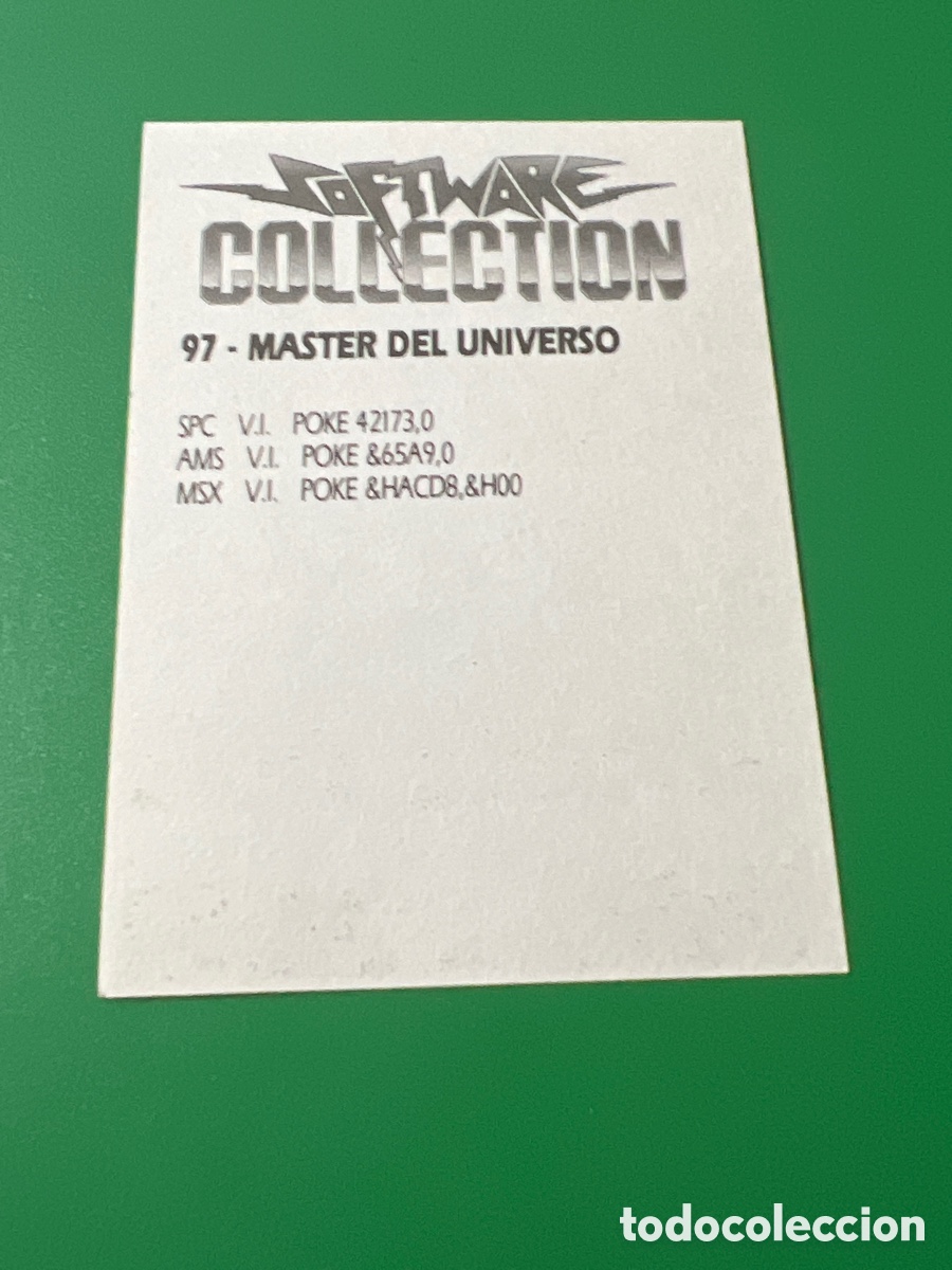 Coleccionismo cromos antiguos: C680. SOFTWARE COLLECTION 97 MASTER DEL UNIVERSO - Foto 2