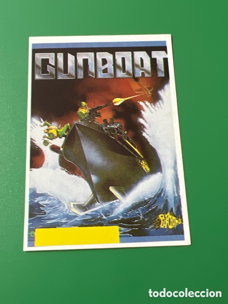 Coleccionismo cromos antiguos: C681. SOFTWARE COLLECTION 85 GUNBOAT - Foto 1