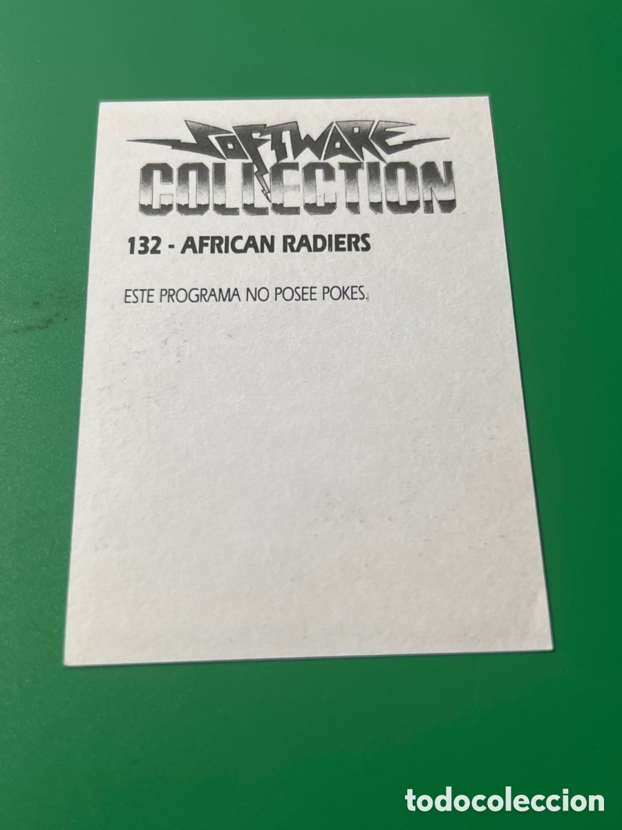Coleccionismo cromos antiguos: C700. SOFTWARE COLLECTION 132 AFRICAN RAIDERS - Foto 2