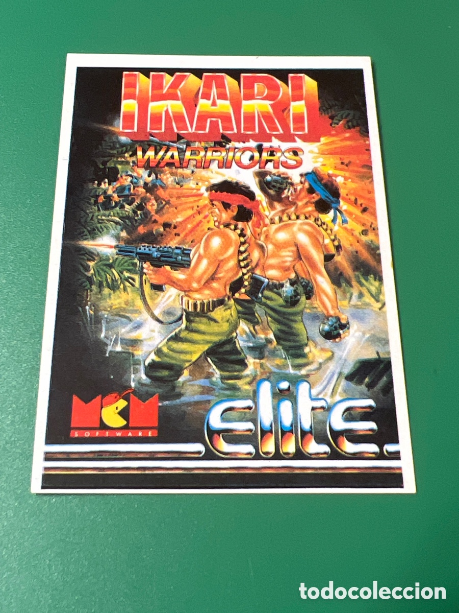 Coleccionismo cromos antiguos: C707. SOFTWARE COLLECTION 77 IKARI WARRIORS - Foto 1