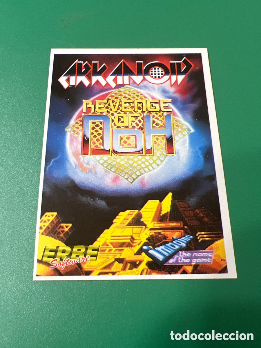 Coleccionismo cromos antiguos: C727. SOFTWARE COLLECTION 15 ARKANOID II - Foto 1