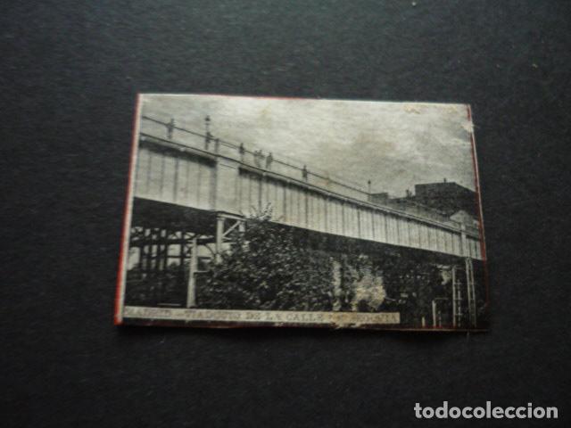Collezionismo Figurine antiche: MADRID EL VIADUCTO CROMO CAJA DE CERILLAS HACIA 1900