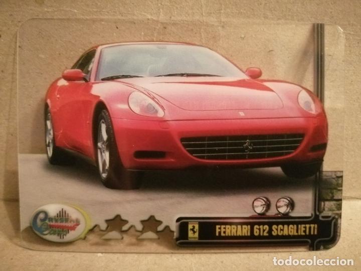 Coleccionismo cromos antiguos: ANTIGUO CROMO CRYSTAL FERRARI 612 SCAGLIETTI NUMERO 160