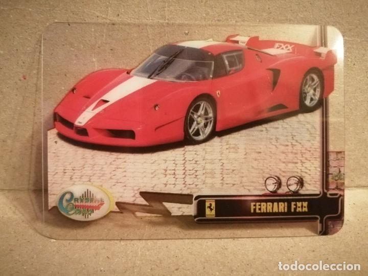 Coleccionismo cromos antiguos: ANTIGUO CROMO CRYSTAL FERRARI FXX NUMERO 003