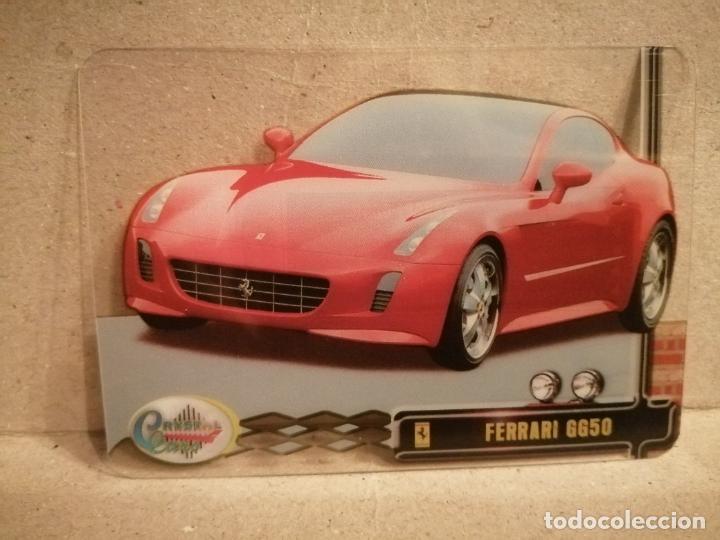 Coleccionismo cromos antiguos: ANTIGUO CROMO CRYSTAL FERRARI GG50 NUMERO 036