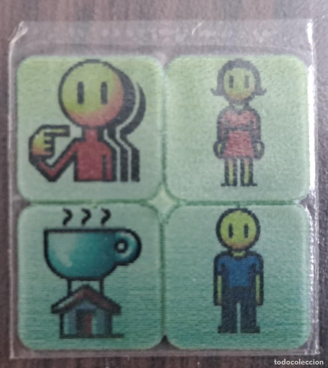 Coleccionismo cromos antiguos: cromo pegatina de grefusa, 3d, hologr&aacute;fico.