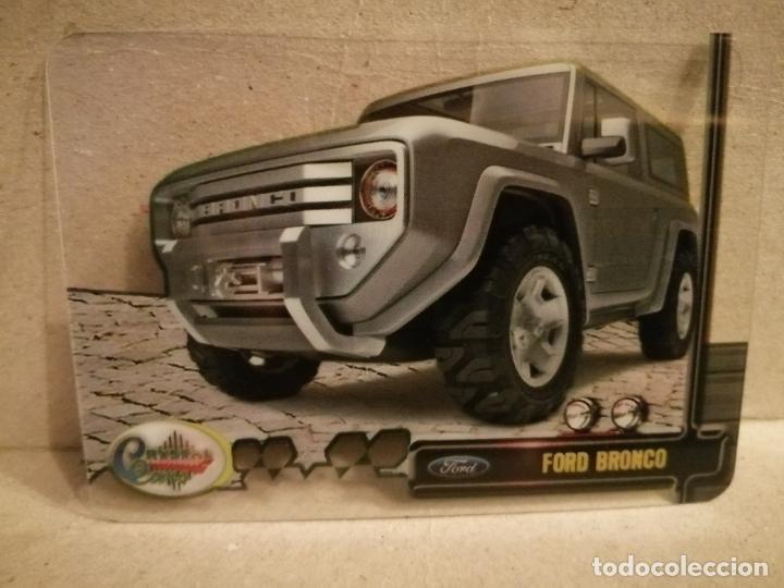 Coleccionismo cromos antiguos: ANTIGUO CROMO CRYSTAL CARS FORD BRONCO NUMERO 074