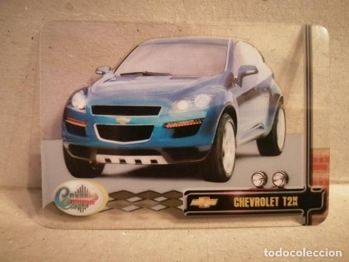 Coleccionismo Cromos antiguos: ANTIGUO CROMO CRYSTAL CARS CHEVROLET T2X NUMERO 081