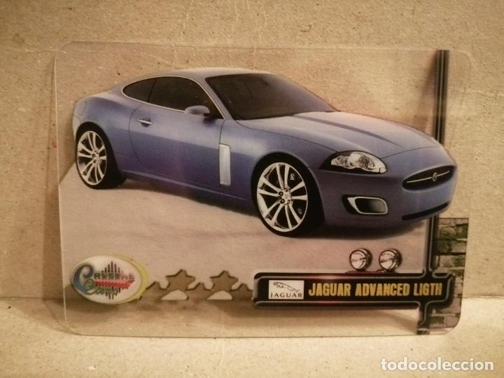Coleccionismo Cromos antiguos: ANTIGUO CROMO CRYSTAL CARS JAGUAR ADVANCED LIGTN NUMERO 100