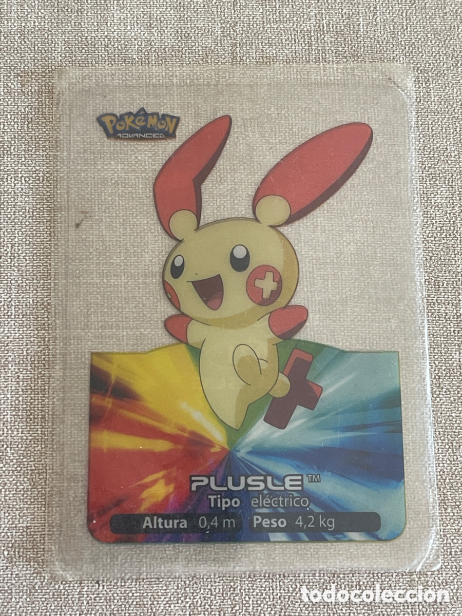 Coleccionismo cromos antiguos: Carta Pok&eacute;mon Plusle - Foto 1