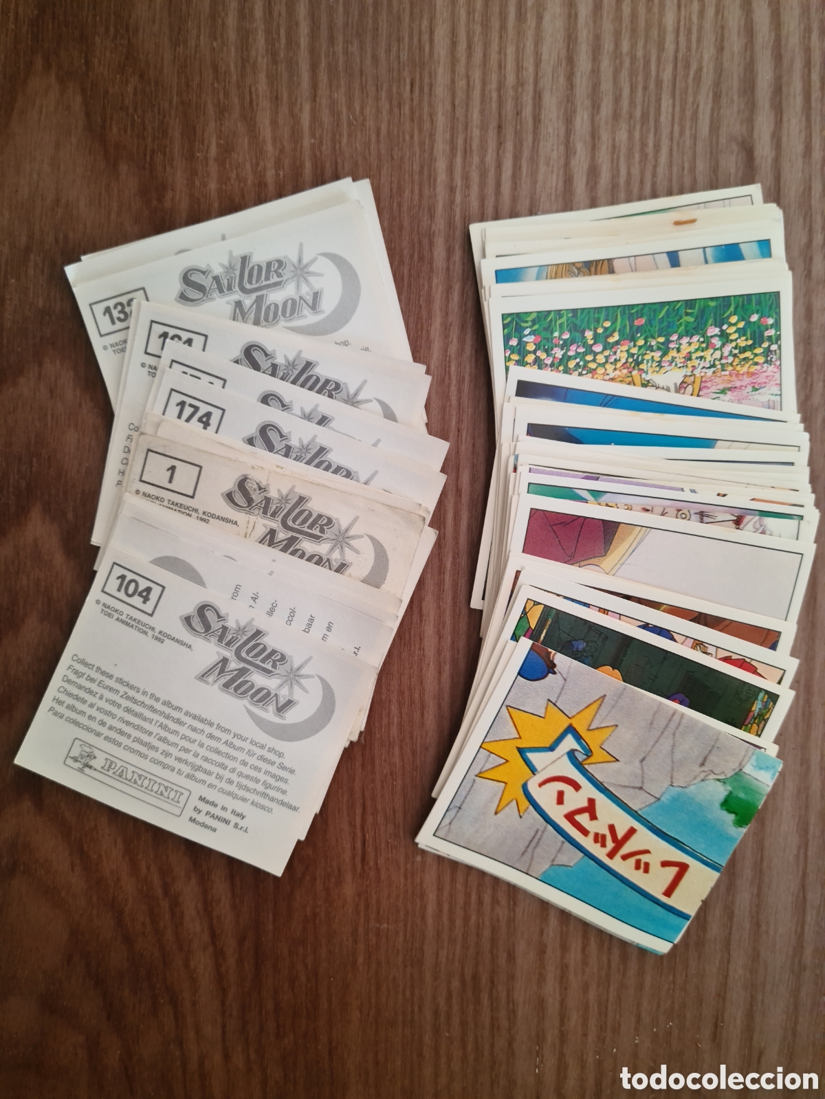 Coleccionismo Cromos antiguos: LOTE CROMOS SAILOR MOON