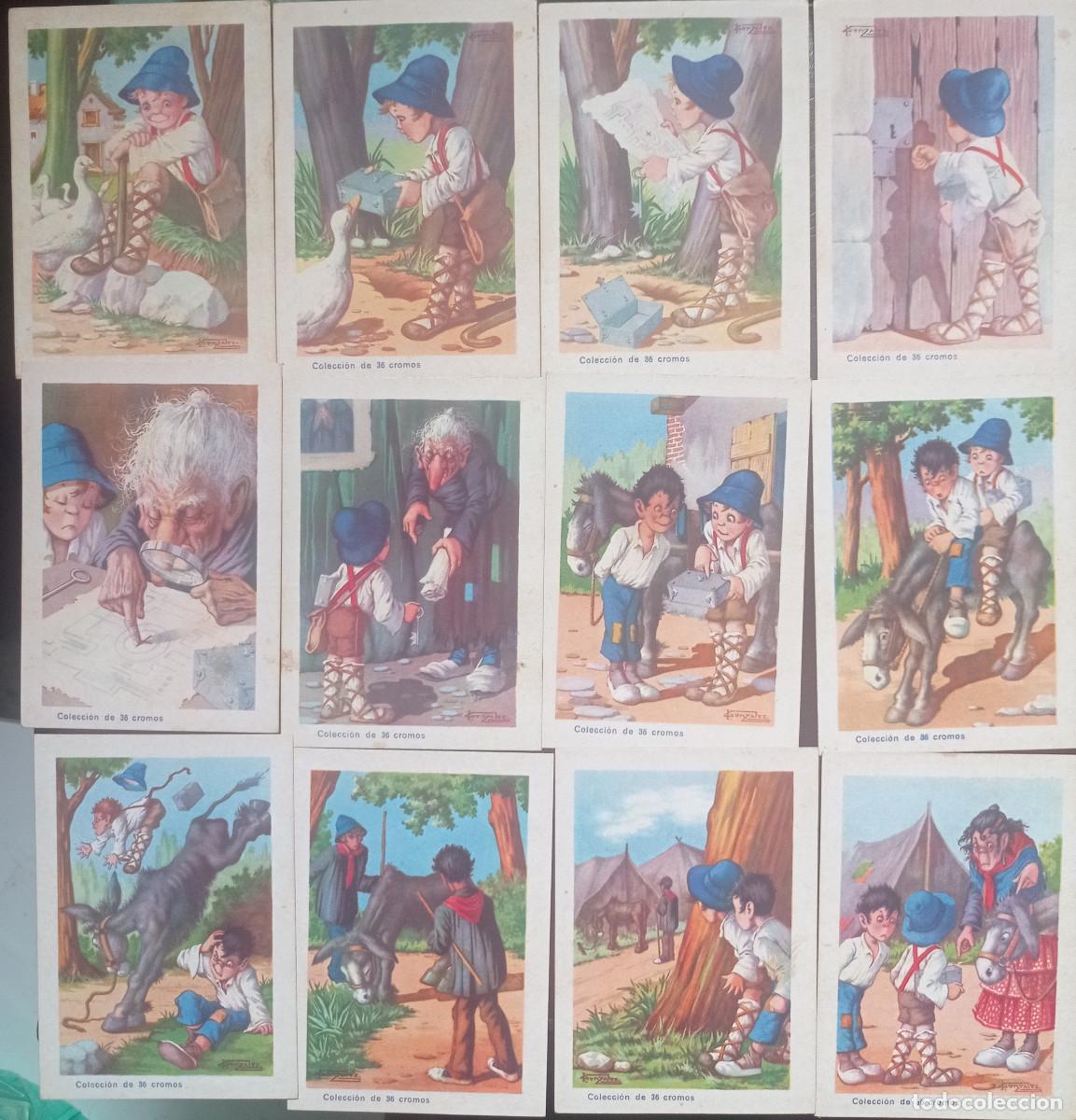 Coleccionismo cromos antiguos: 36 CROMOS CHOCOLATES AMATLLER,EL CASTILLO DEL DIABLO - Foto 1