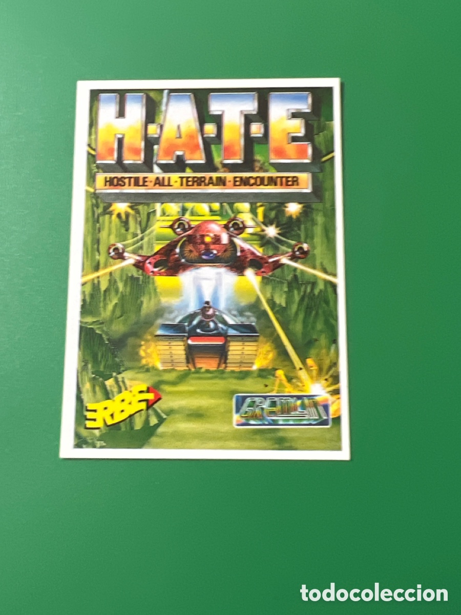 Coleccionismo cromos antiguos: C228. CROMO SOFTWARE COLLECTION 9 HATE - Foto 1