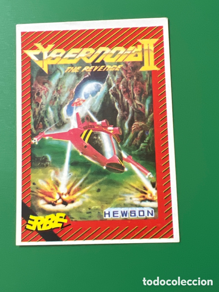 Coleccionismo cromos antiguos: C247. CROMO SOFTWARE COLLECTION 5 CIBERNOID II - Foto 1