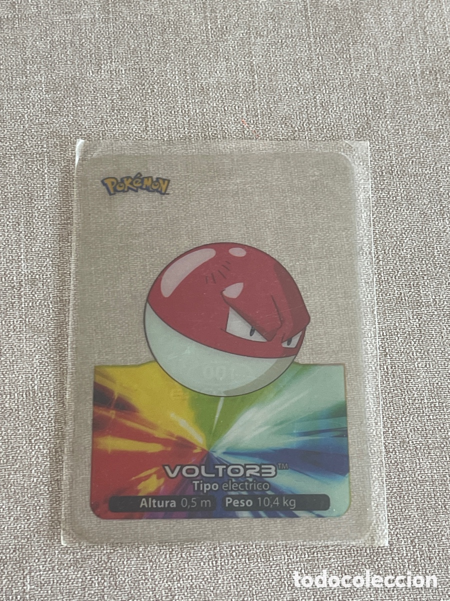 Coleccionismo cromos antiguos: Carta Pok&eacute;mon Voltorb - Foto 1