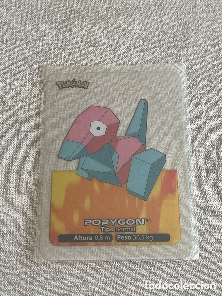 Coleccionismo cromos antiguos: Carta Pok&eacute;mon Porygon - Foto 1