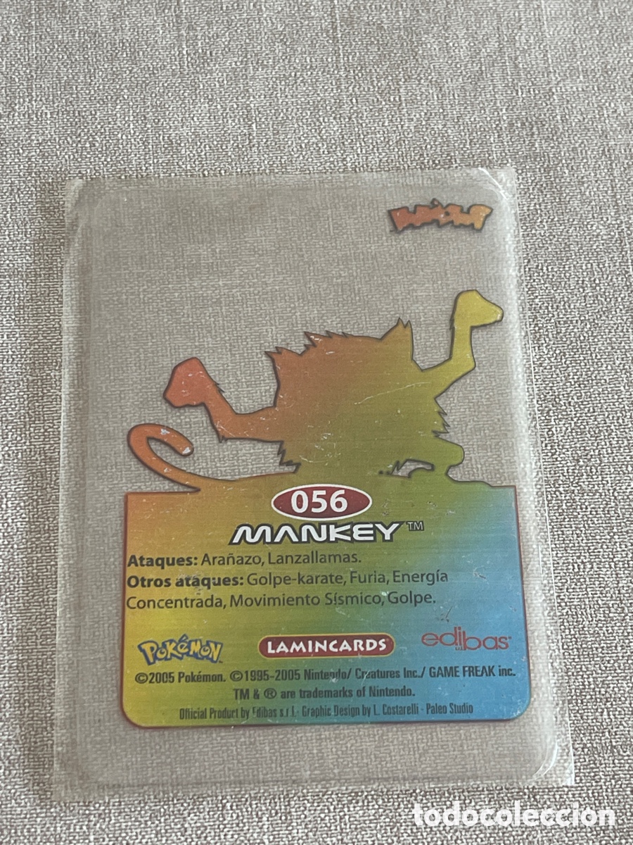 Coleccionismo cromos antiguos: Carta Pok&eacute;mon Manley - Foto 2