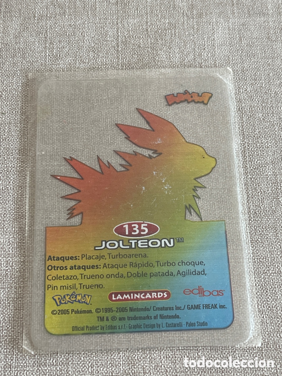 carta pokmon jolteon - Buy Antique stickers on todocoleccion carta pokmon jolteon - Buy Antique stickers on todocoleccion