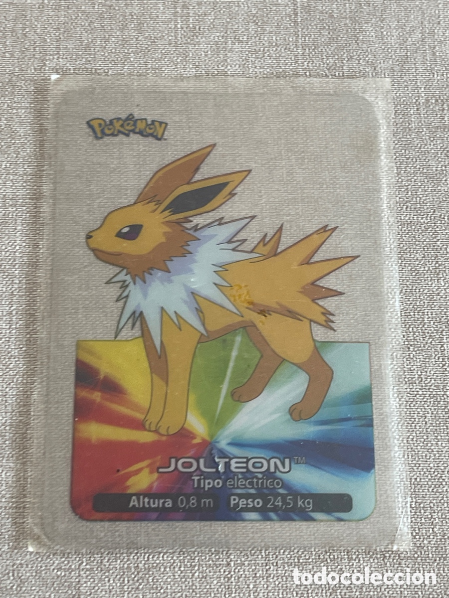 Coleccionismo cromos antiguos: Carta Pok&eacute;mon Jolteon - Foto 1