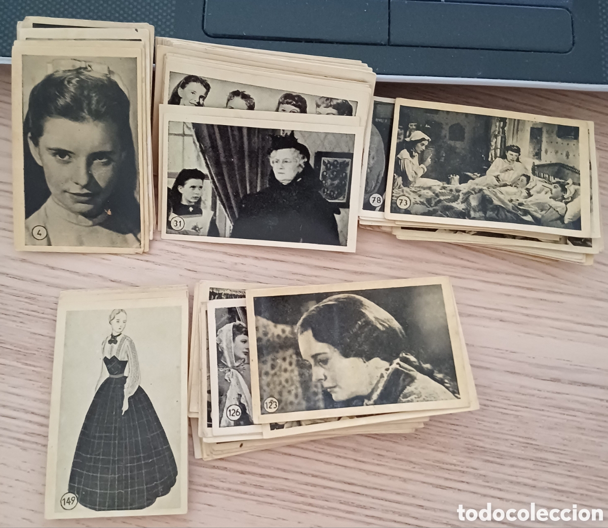 Coleccionismo cromos antiguos: 84 cromos mujercitas, nuevos - Foto 1