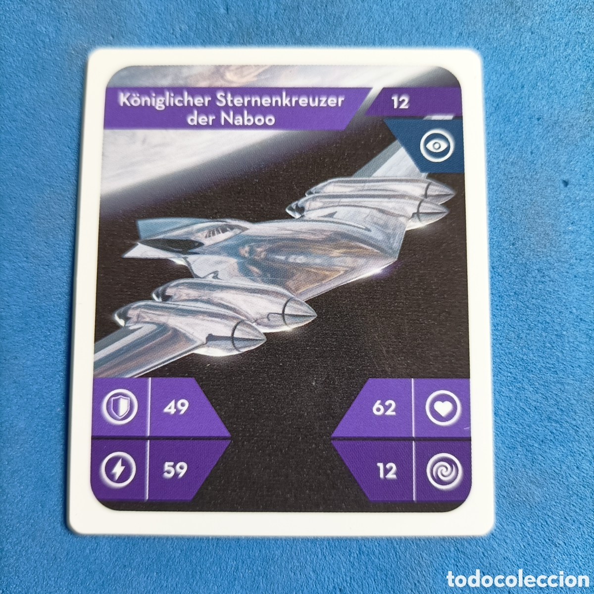 Coleccionismo Cromos antiguos: CARTA KAUFLAND - ALBUM STAR WARS 2019. N&deg;12