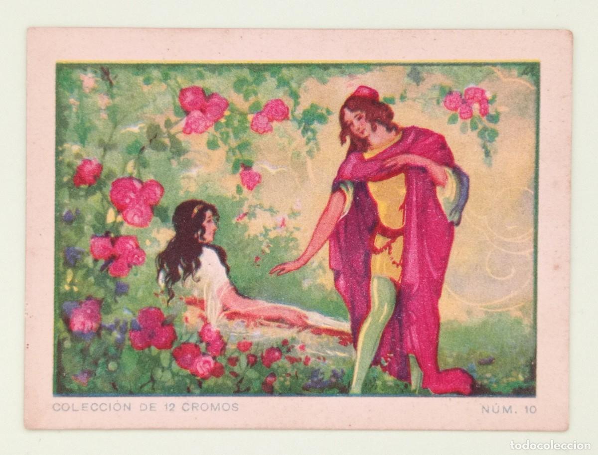 Coleccionismo cromos antiguos: CROMOS &rdquo;CHOCOLATES EVARISTO JUNCOSA&rdquo;. BLANCANIEVES (N&ordm; 10) - Foto 1