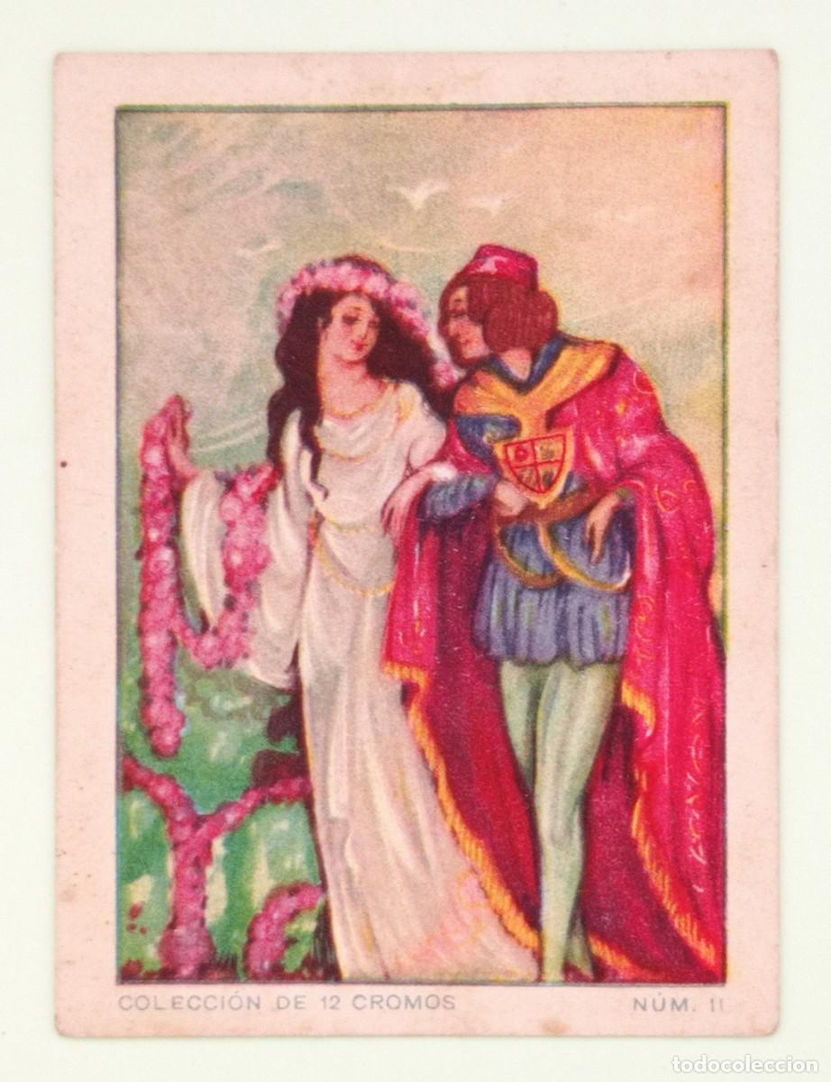 Coleccionismo cromos antiguos: CROMOS &rdquo;CHOCOLATES EVARISTO JUNCOSA&rdquo;. BLANCANIEVES (N&ordm; 11) - Foto 1