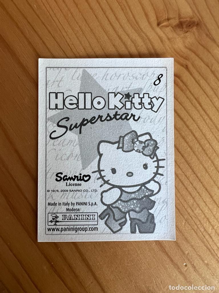 Coleccionismo cromos antiguos: CROMO HELLO KITTY SUPERSTAR - 2009 - PANINI - N&Uacute;MERO 8 - Foto 2