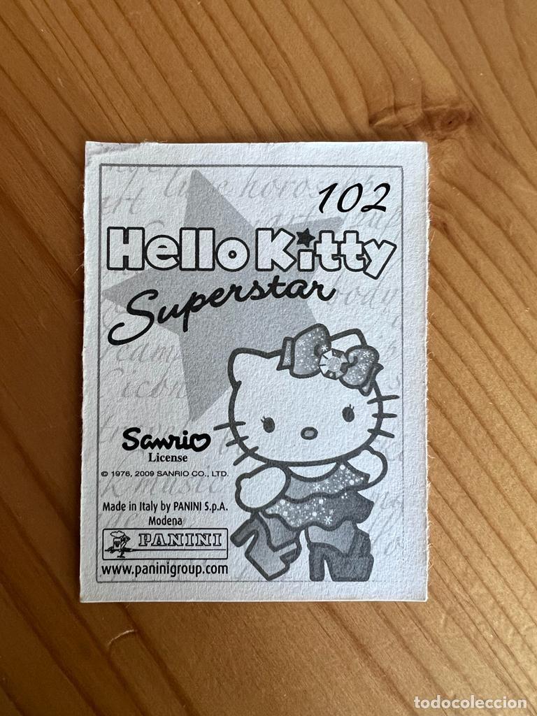Coleccionismo cromos antiguos: CROMO HELLO KITTY SUPERSTAR - 2009 - PANINI - N&Uacute;MERO 102 - Foto 2