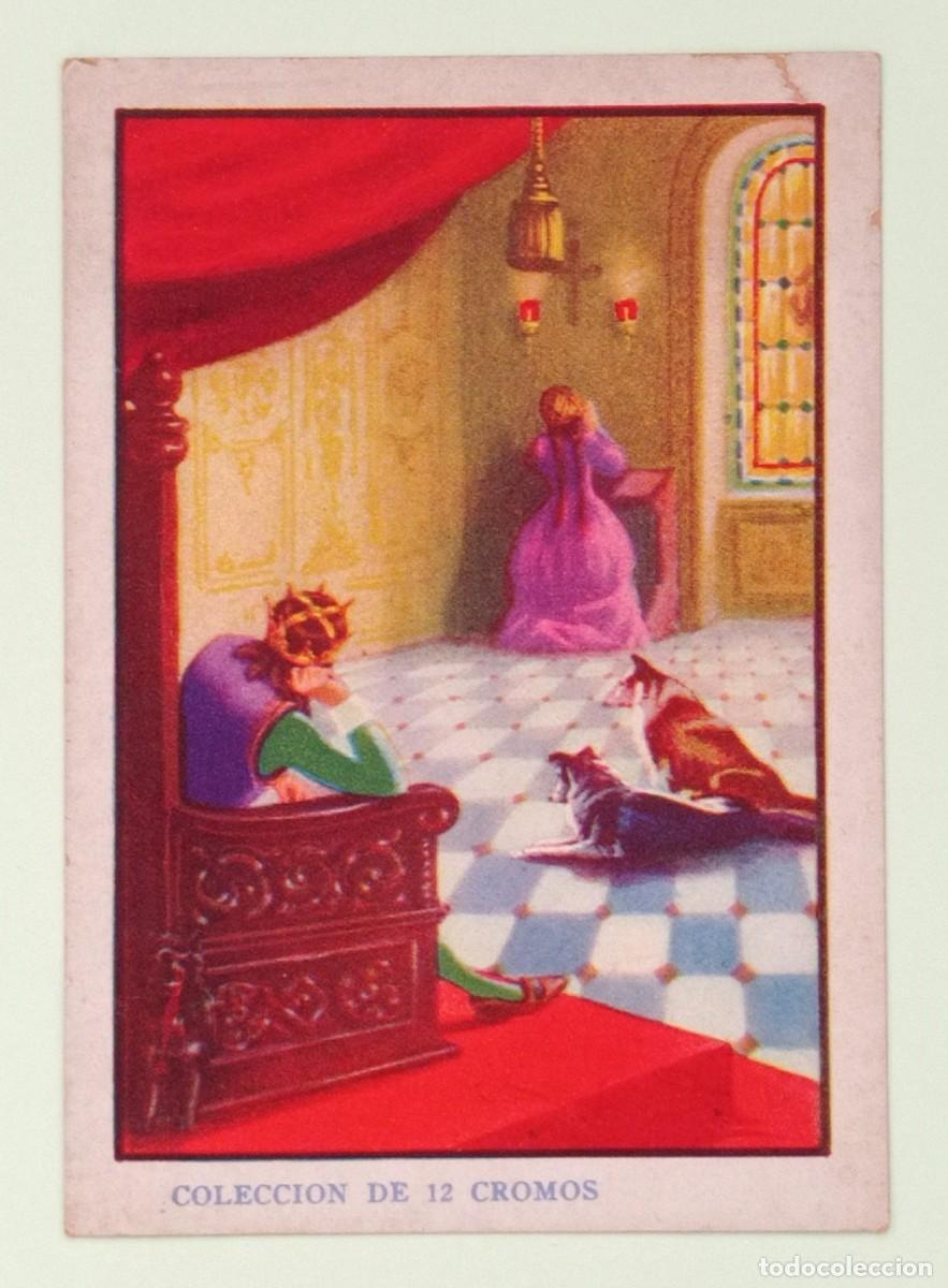 Coleccionismo cromos antiguos: CROMOS &rdquo;CHOCOLATES EVARISTO JUNCOSA&rdquo;. LA PRINCESA AURORA (N&ordm; 1) - Foto 1