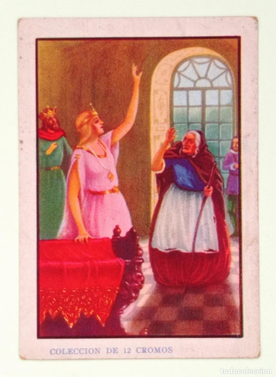 Coleccionismo cromos antiguos: CROMOS &rdquo;CHOCOLATES EVARISTO JUNCOSA&rdquo;. LA PRINCESA AURORA (N&ordm; 6) - Foto 1