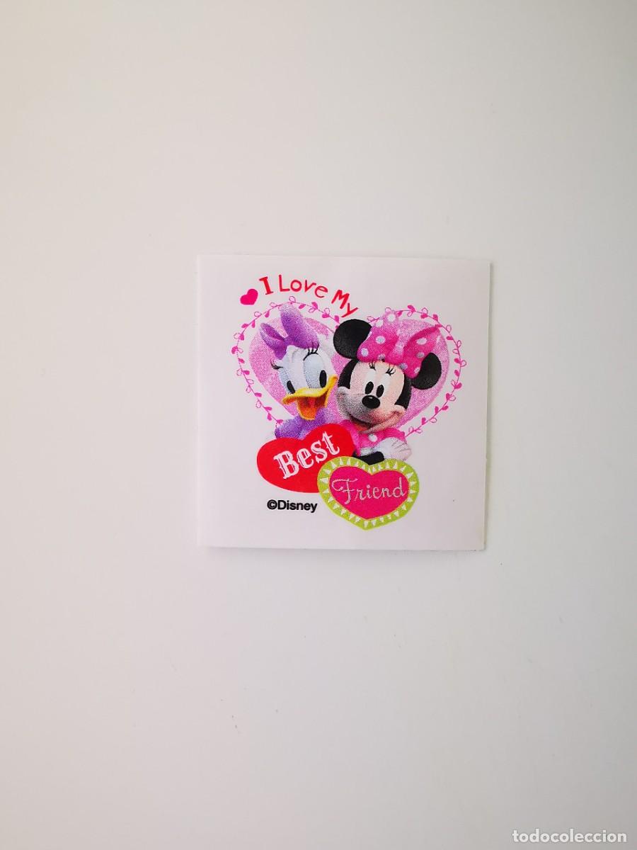 Coleccionismo cromos antiguos: CROMO PEGATINA SNACKS GUSANITOS ASPIL MICKEY MOUSE 15 STICKERS PERSONALIZAR TARJETAS BEST FRIEND