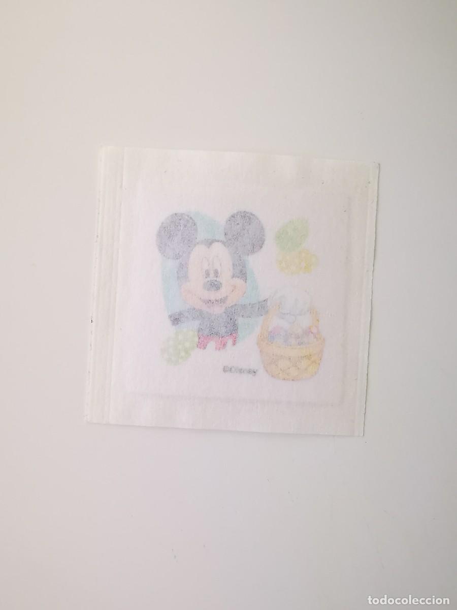 Coleccionismo cromos antiguos: CROMO PEGATINA SNACKS GUSANITOS ASPIL MICKEY MOUSE 15 STICKERS PERSONALIZAR TARJETAS PASCUA