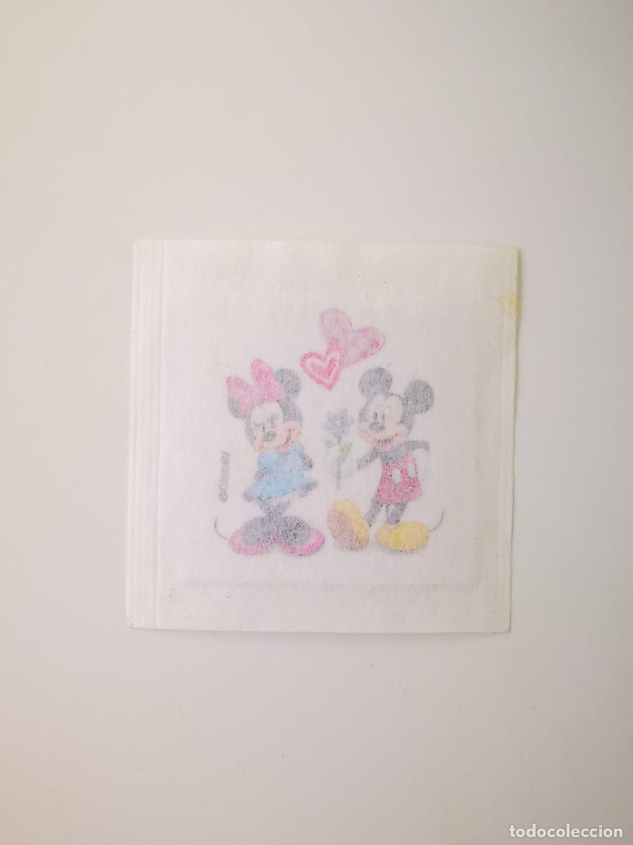 Coleccionismo cromos antiguos: CROMO PEGATINA SNACKS GUSANITOS ASPIL MICKEY MOUSE 15 STICKERS PERSONALIZAR TARJETAS AMOR MINNIE