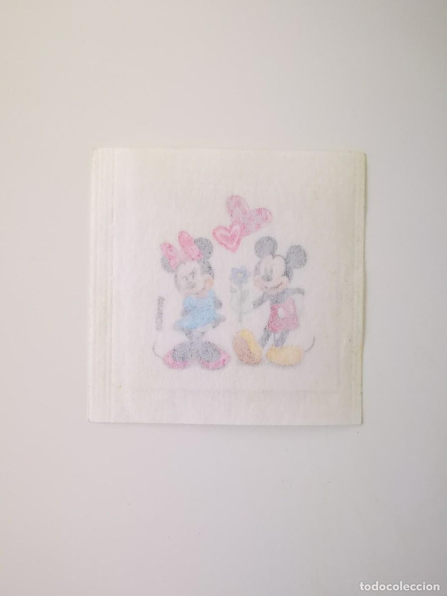 Coleccionismo cromos antiguos: CROMO PEGATINA SNACKS GUSANITOS ASPIL MICKEY MOUSE 15 STICKERS PERSONALIZAR TARJETAS AMOR MINNIE