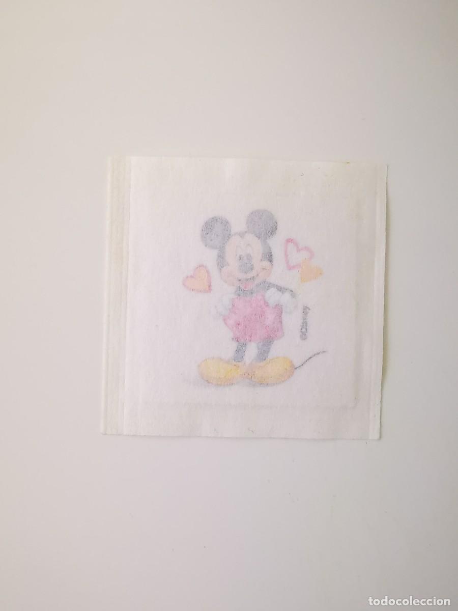 Coleccionismo cromos antiguos: CROMO PEGATINA SNACKS GUSANITOS ASPIL MICKEY MOUSE 15 STICKERS PERSONALIZAR TARJETAS CORAZON