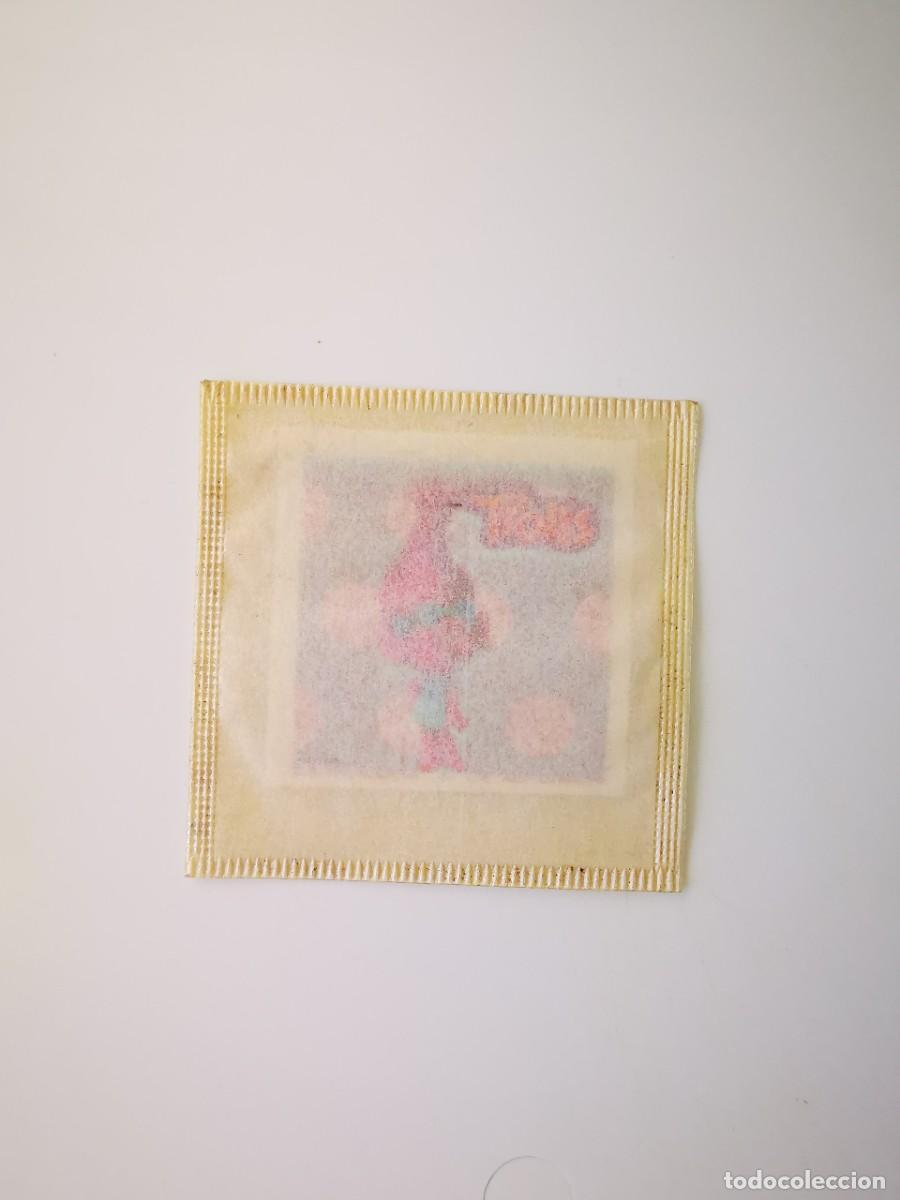 Collectable Antique Stickers: CROMO PEGATINA SIN ABRIR SNACKS GUSANITOS JUMPERS PELICULA TROLLS DREAMWORKS SATYACROM SL