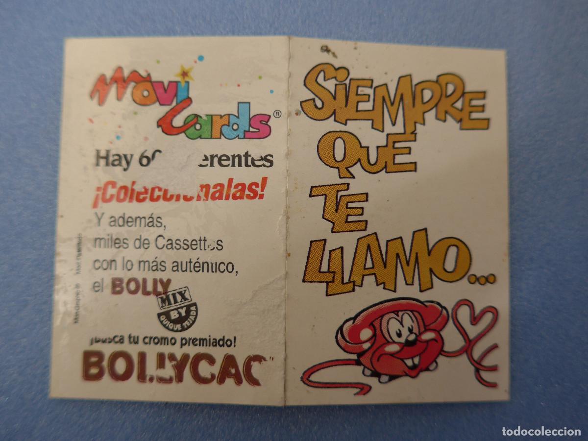 Collezionismo Figurine antiche: CROMO MOVI CARDS DE BOLLYCAO - SIEMPRE QUE TE LLAMO...