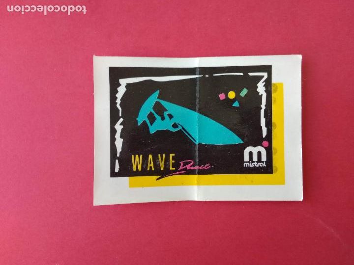 Coleccionismo Cromos antiguos: BOLLYCAO MARCAS CROMO NUNCA PEGADO , MISTRAL WAVE DUNE
