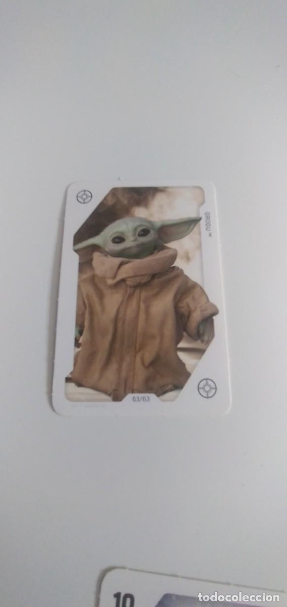 Coleccionismo cromos antiguos: C-VANS CROMO CARREFOUR STAR WARS GROGU - Foto 1