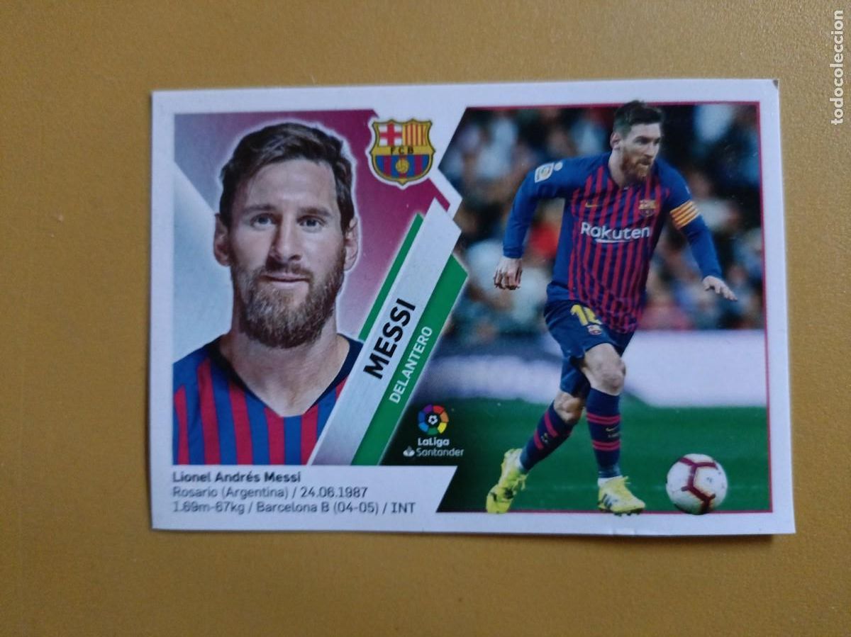 Coleccionismo cromos antiguos: messi 2019 20, barcelona - Foto 1