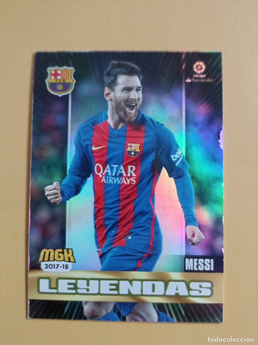 Coleccionismo cromos antiguos: messi megacracks leyendas 17 18 - Foto 1