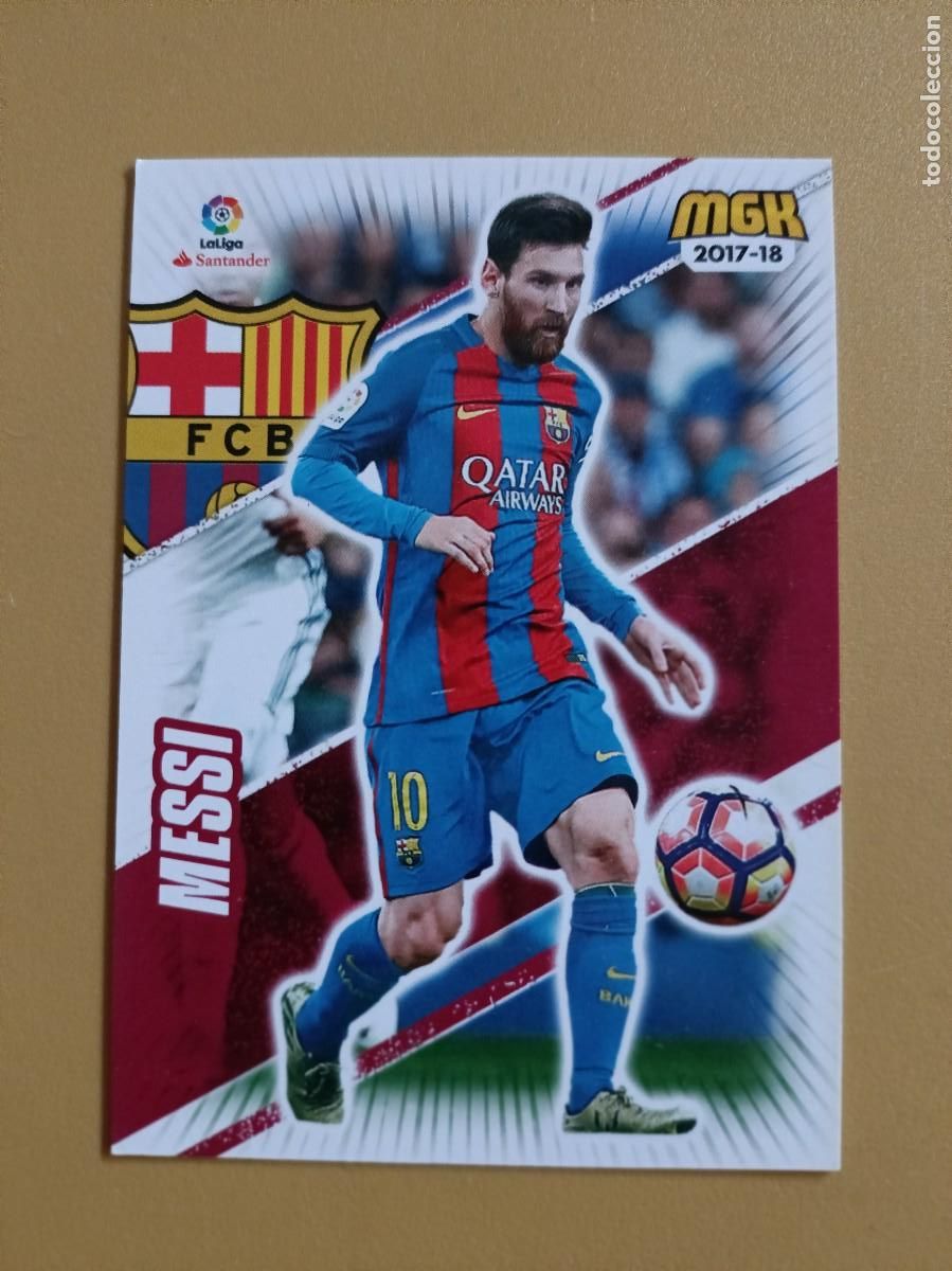 Coleccionismo cromos antiguos: messi megacracks 17 18 - Foto 1