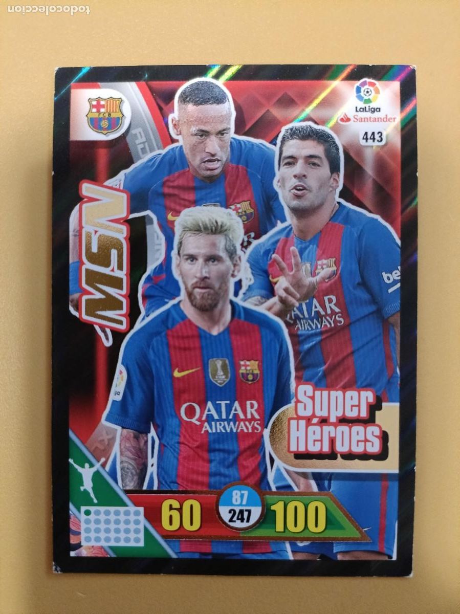 Coleccionismo cromos antiguos: messi super heroes barcelona - Foto 1