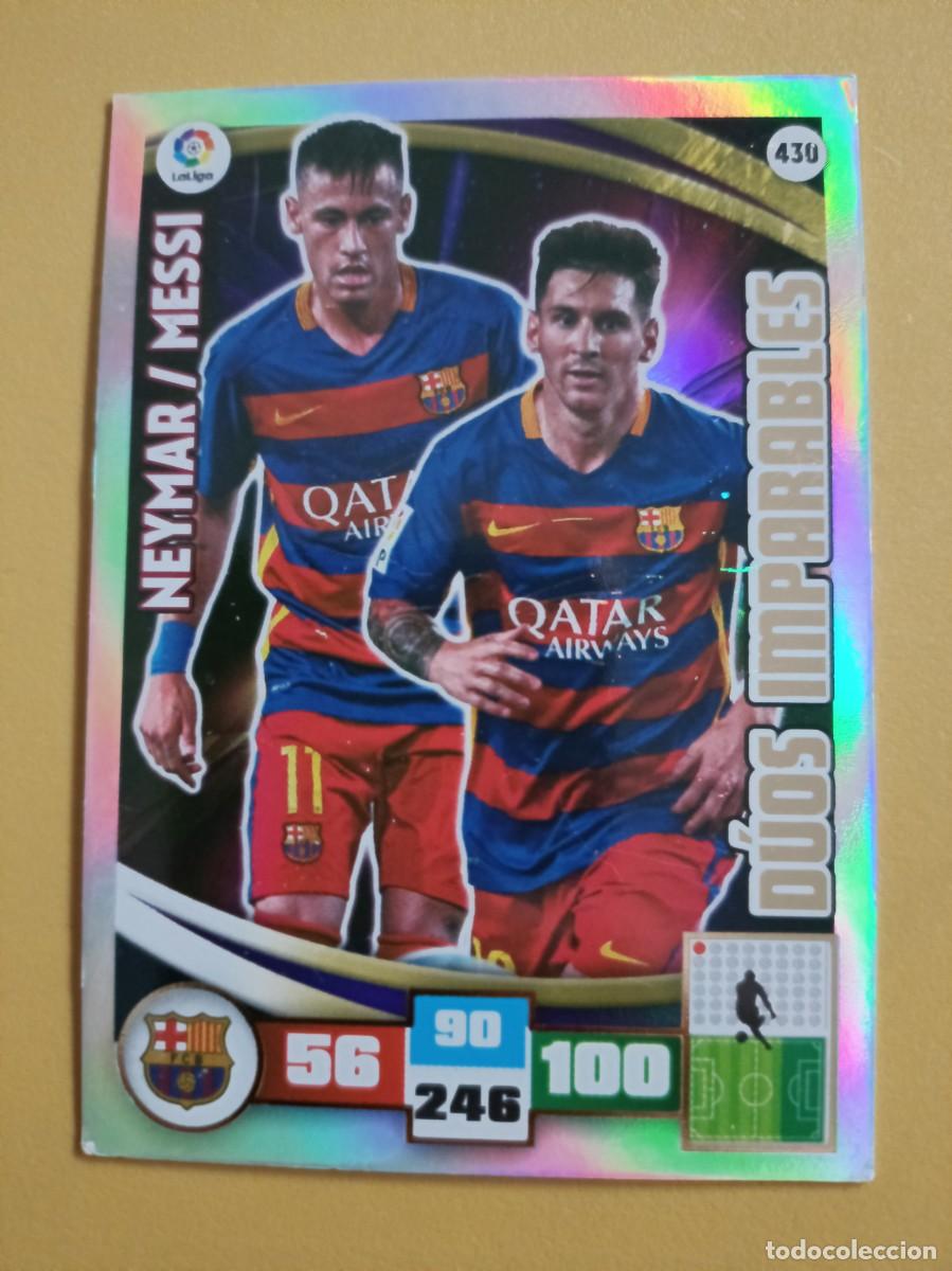 Coleccionismo cromos antiguos: messi duos imparables 15 16 - Foto 1