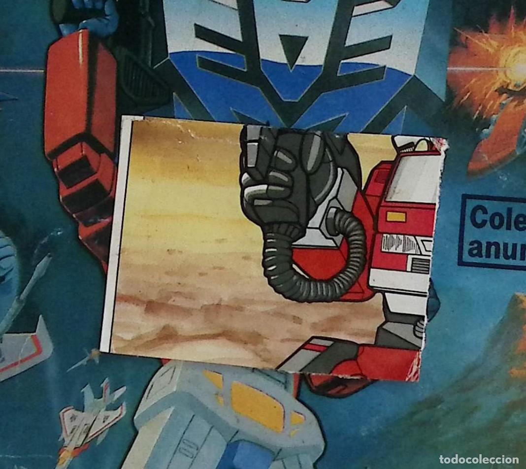 Coleccionismo cromos antiguos: transformers 1986 panini cromo recuperado 213 - Foto 1