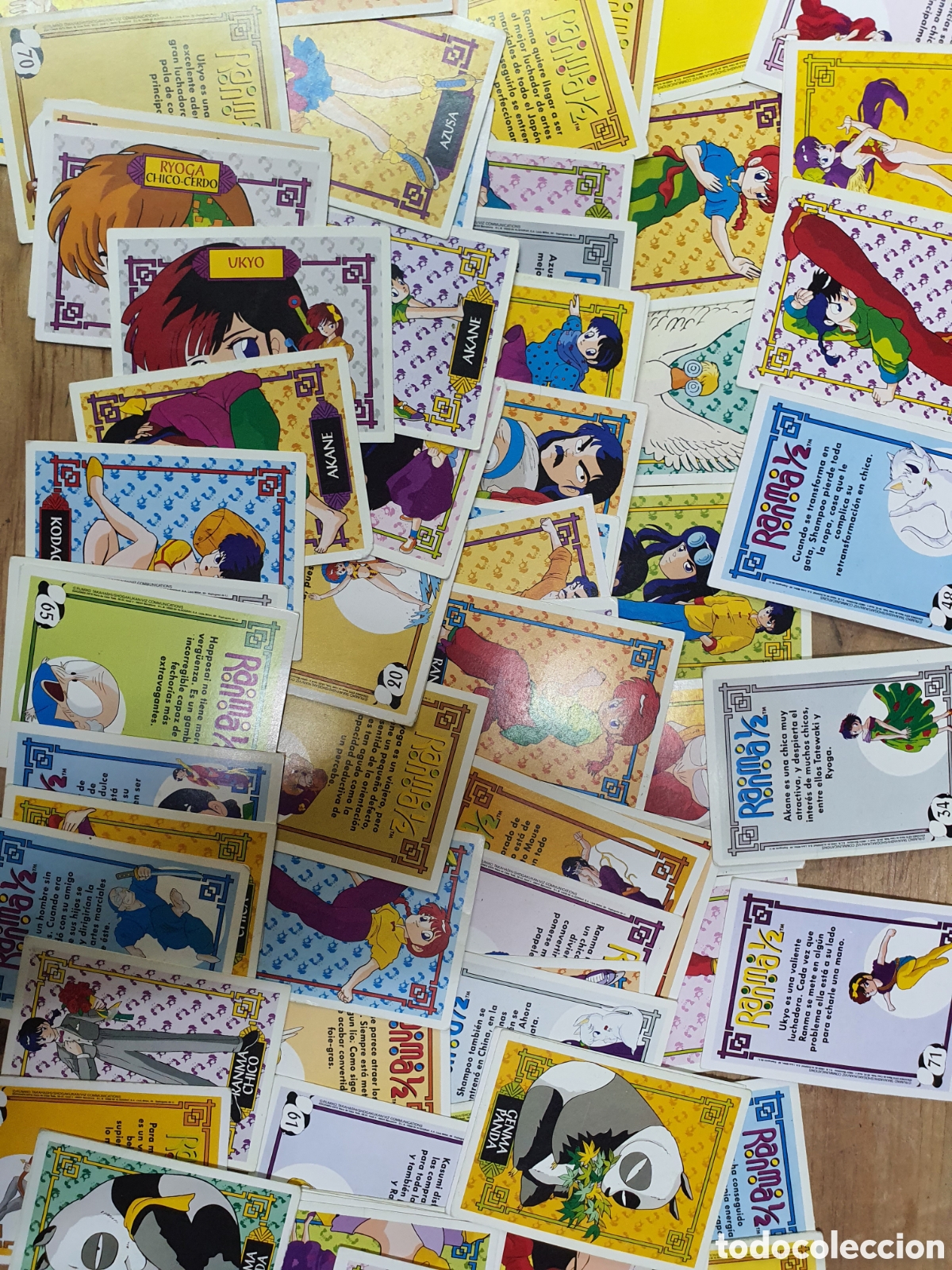 Coleccionismo cromos antiguos: Lote cromos ranma 1/2 - Foto 3