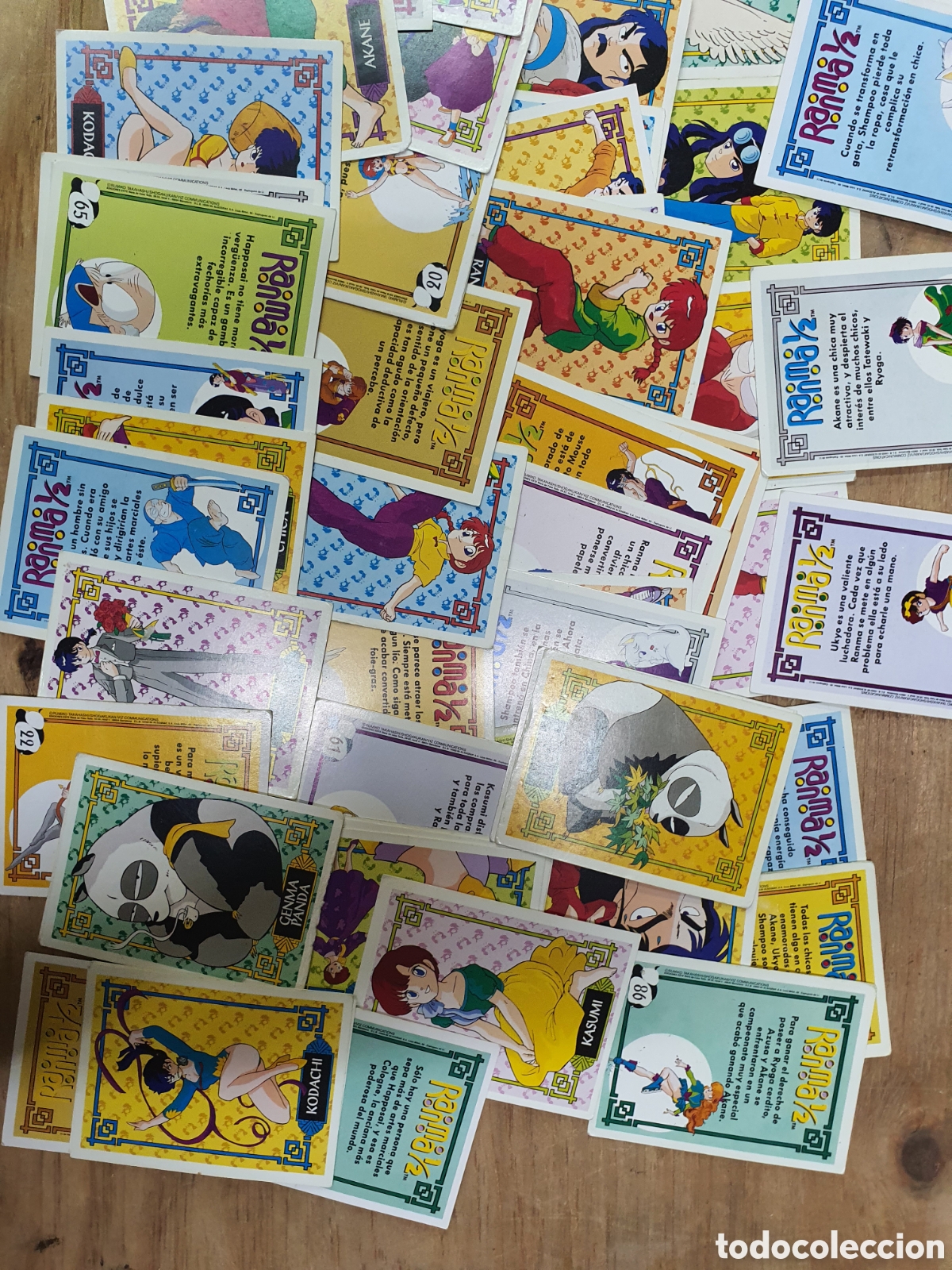 Coleccionismo cromos antiguos: Lote cromos ranma 1/2 - Foto 4