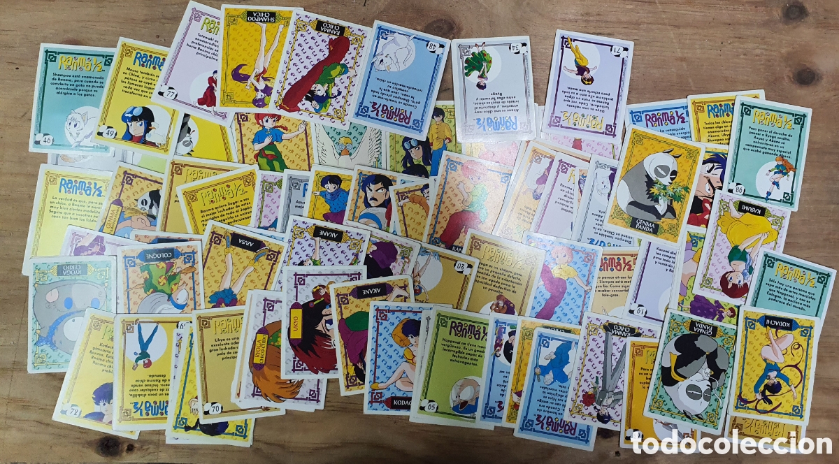 Coleccionismo cromos antiguos: Lote cromos ranma 1/2 - Foto 1