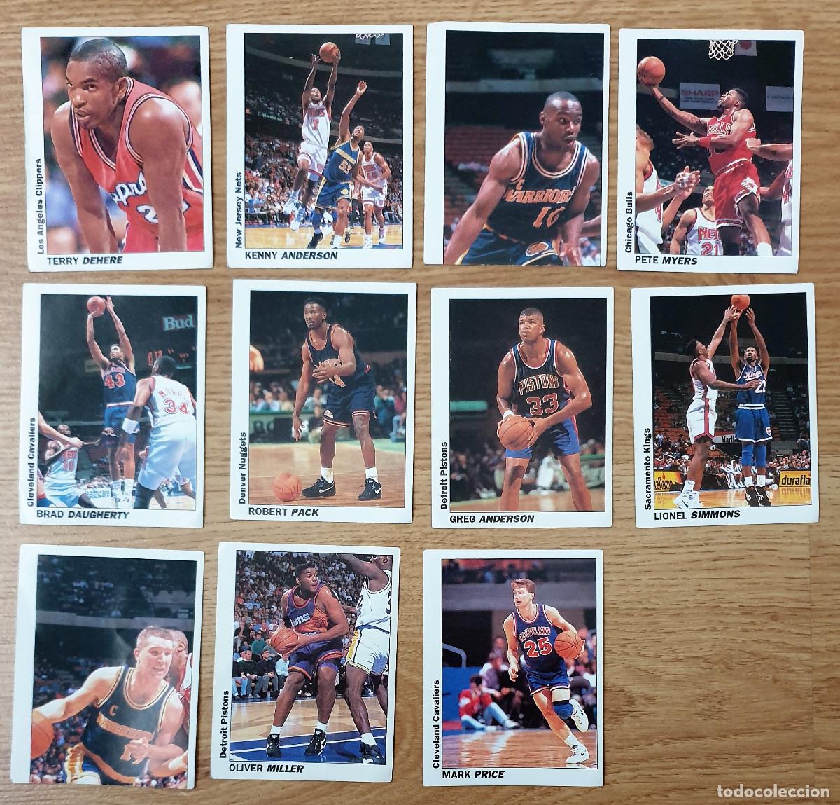 Coleccionismo cromos antiguos: LOTE 11 CROMOS AMERICAN PRO BASKETBALL USA. 1994. NUEVOS